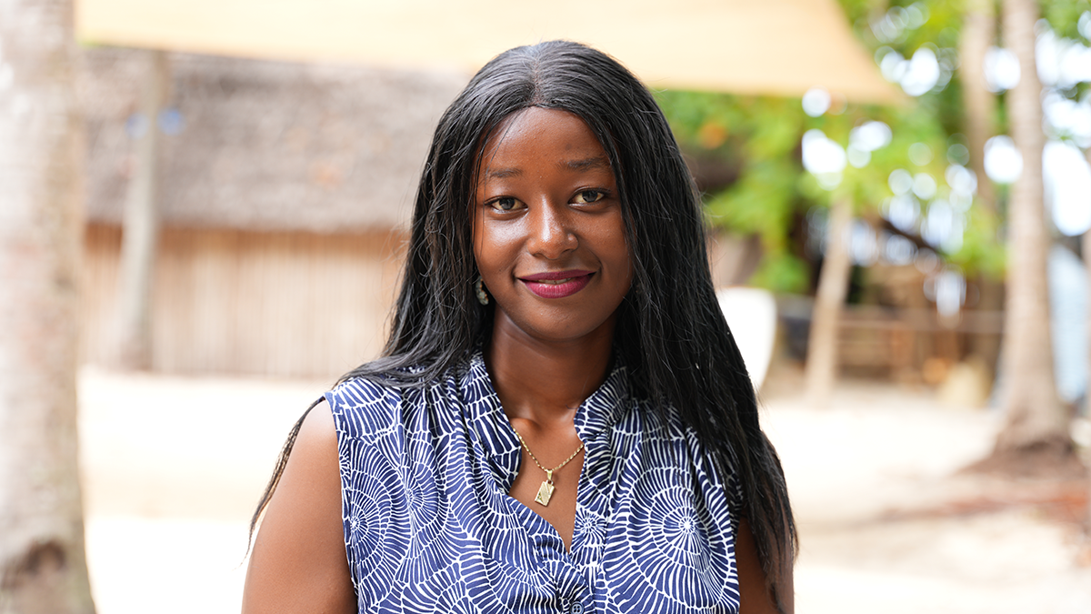 Meet Nancy Ogega, coral gardian at Kuruwitu, Kenya